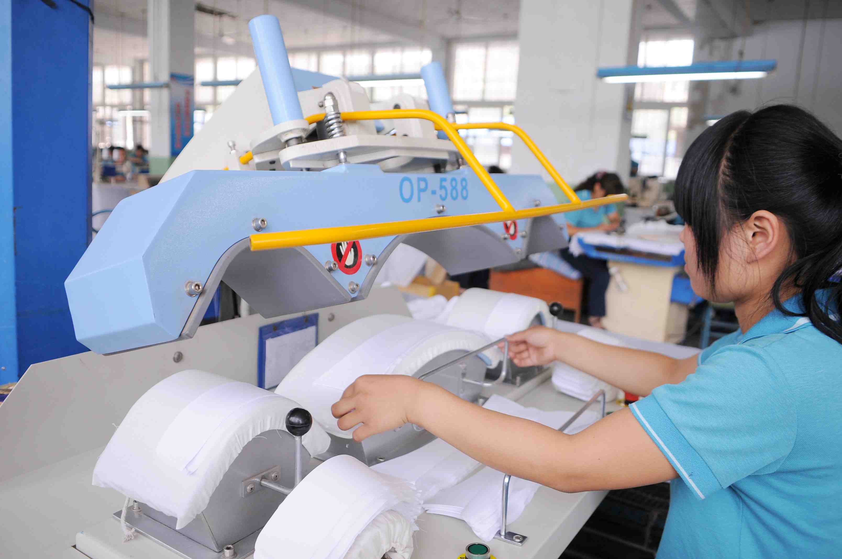 燙領、袖頭定型機